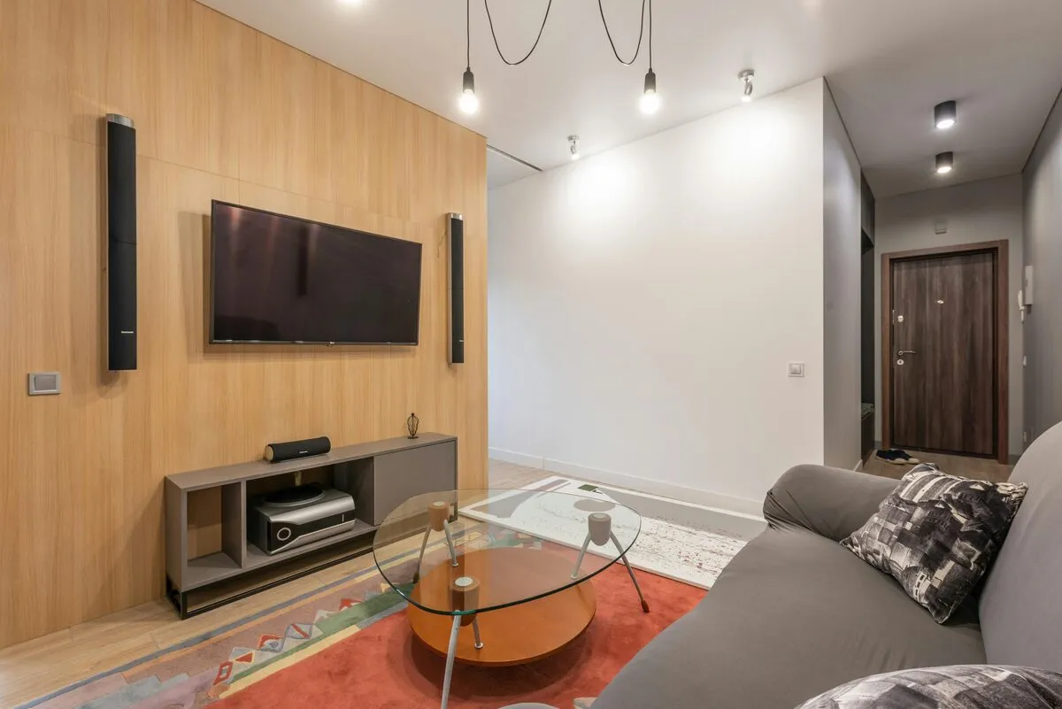 Ambiente residencial premium com automação Xcene instalada