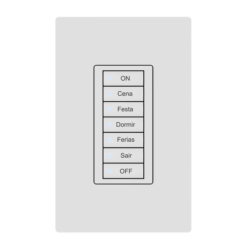 Keypad Xcene 7 Botões